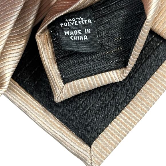 Alfani Men's Andree Solid Tie Taupe - Picture 5 of 6